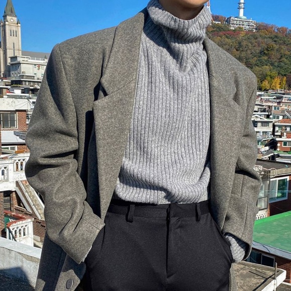 ZARA MENS TURTLENECK SWEATER - Picture 8 of 10